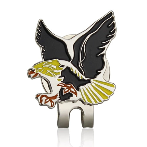 GOG Golf Marker Golf Cap Clip with Magnetic Hat Clips Golf Training Accessories Multi Colors Animal cup and flag slippers