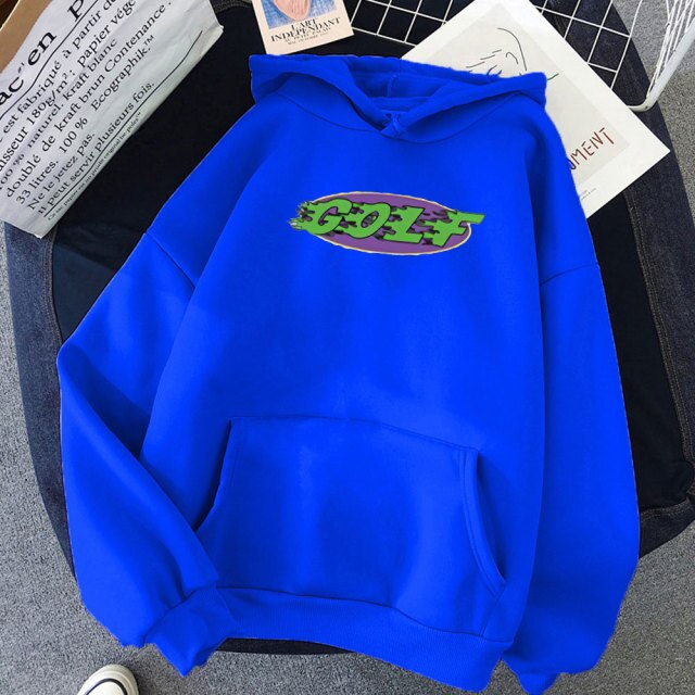 Golf Wang Tyler The Creator Vote GLOF Logo Hoodie Sweatshirts Women Oversized Hip-hop Hoody Woman Korea Fashion Basic Hoodies
