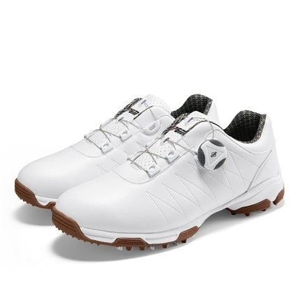 Pgm Women Golf Ball Waterproof Shoes Women Lightweight Sports Shoes Ladies Non-Slip Spikes Tennis Baseball Sneakers Breathable