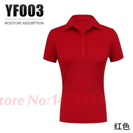 Wholesale Special Quality Tops Polo Shirts Lady Short Women Cotton Feminina Pra Golf/Tennis Lady Clothes S-XXL Dry Fit Tshirt