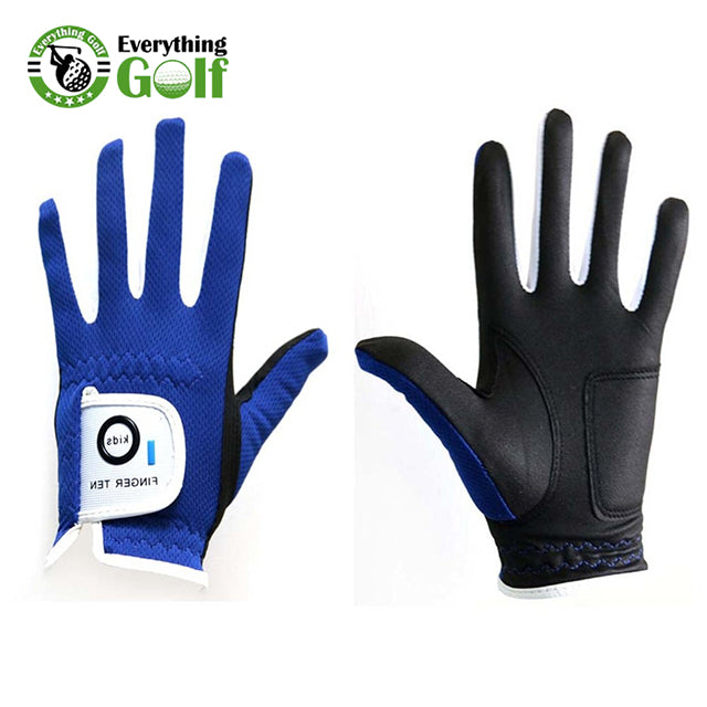 O FINGER TEN UNISEX GOLF GLOVES FOR JUNIOR | KIDS | YOUTH | TODDLER | PACK OF 2 (4 COLORS)