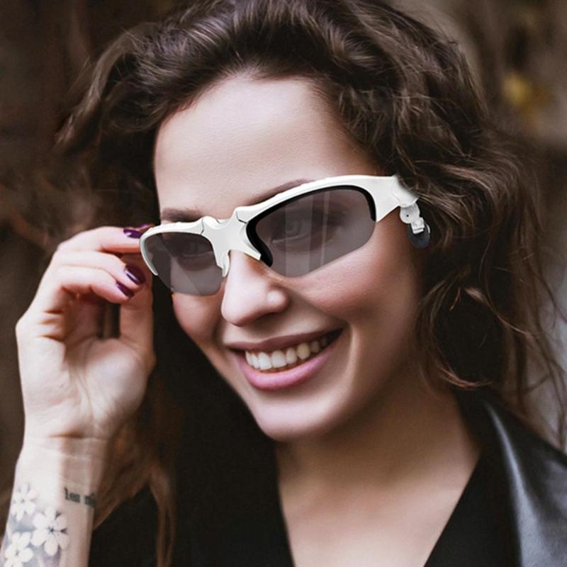 X8S Earphone Earbuds Headset Wireless Earphones Sunglasses w/Mic 2020 Fashion Men Women Sunglasses New Creative Frame