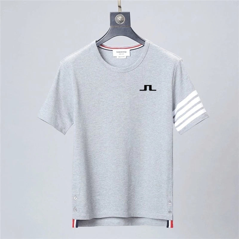 Men New Golf wear Male Tops 2022 Summer New-Design Mens T Shirts 말본 Business Casual Short Sleeve Homm Golf Clothing Shirts
