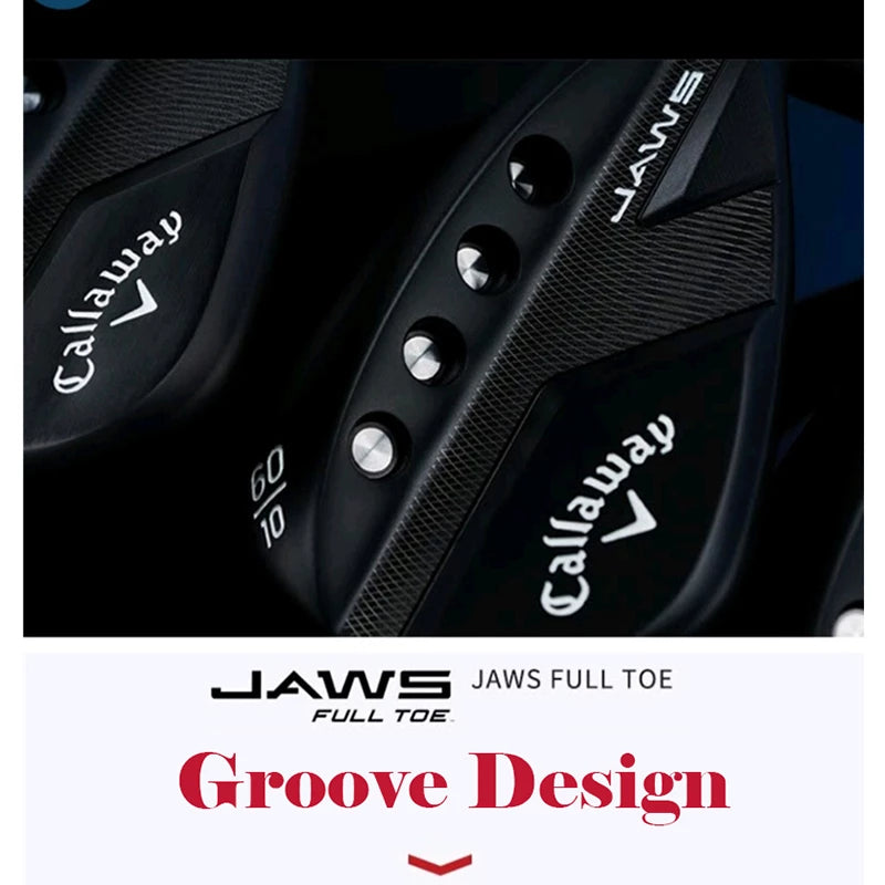 New Golf Clubs Wedges JAWS FULL TOE Wedges Tour Chrome JAWS Golf Wedges Golf Clubs 50/52/54/56/58/60 Degrees Steel Shaft