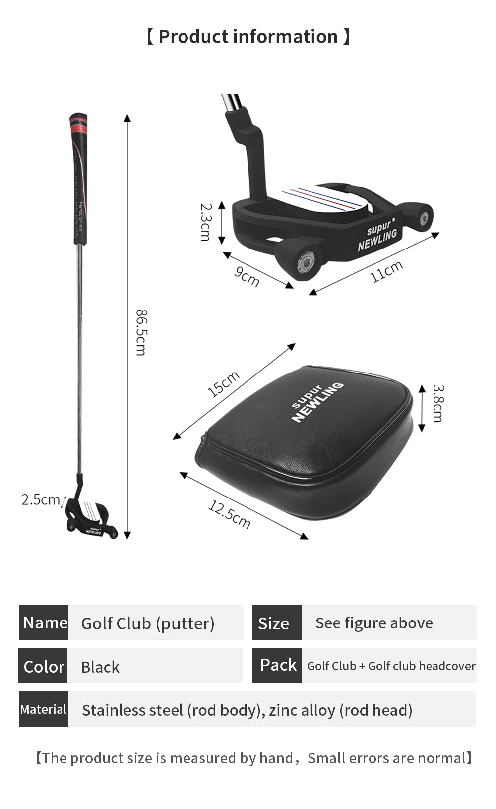 Golf Club Standing Putter for Men And Women - Golf Putter For Perfect ...