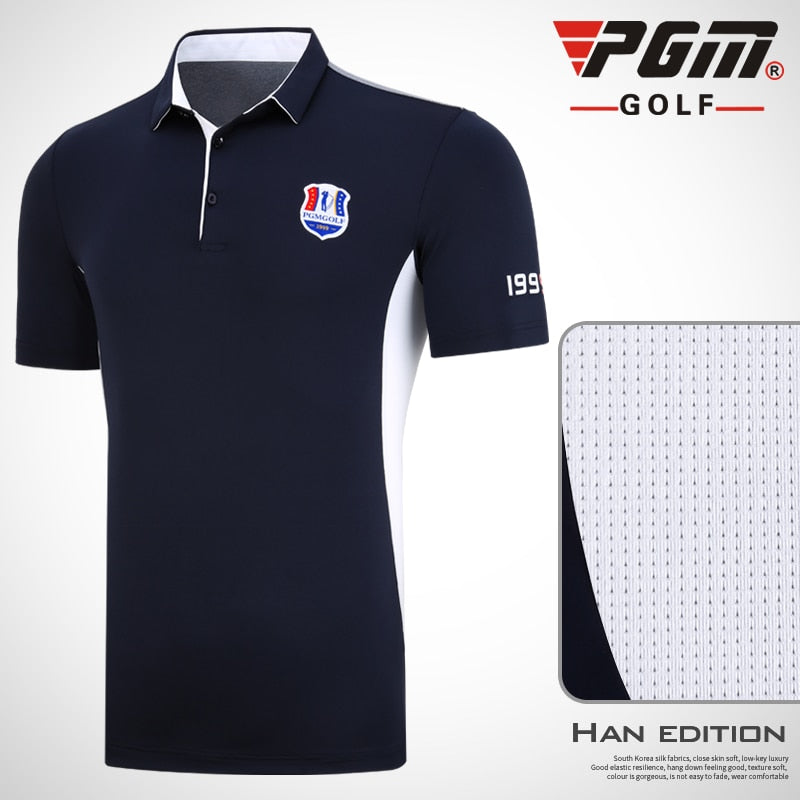 Men's Breathable Golf Clothing Golf T-shirt PGM Summer Golf shirts