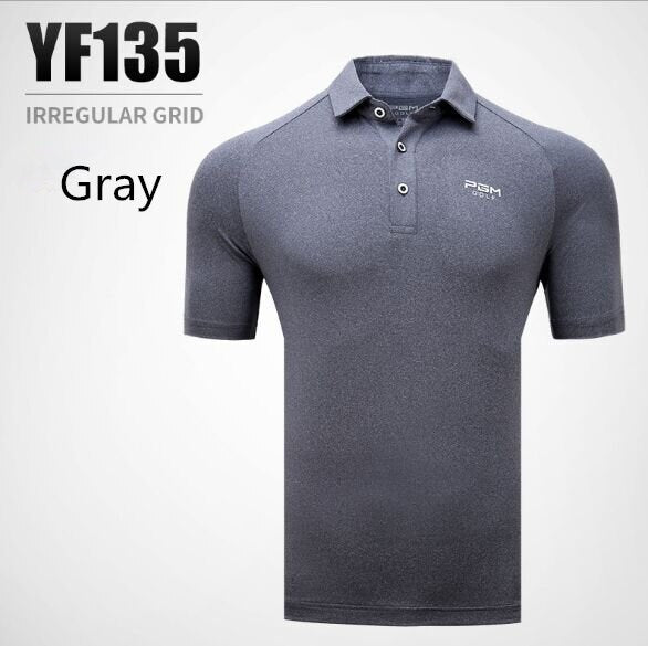 Golf Men Ultra-Thin Tops Short Sleeve Summer T-Shirt Golf Clothing