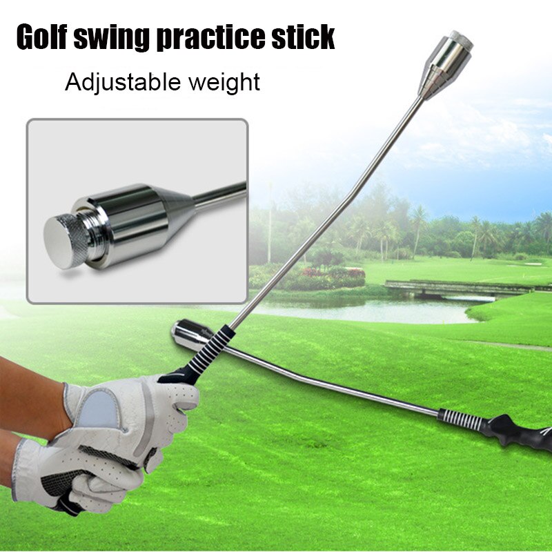 Golf Swing Training Aids Stick for Tempo Grip Strength Training Sport Supplies
