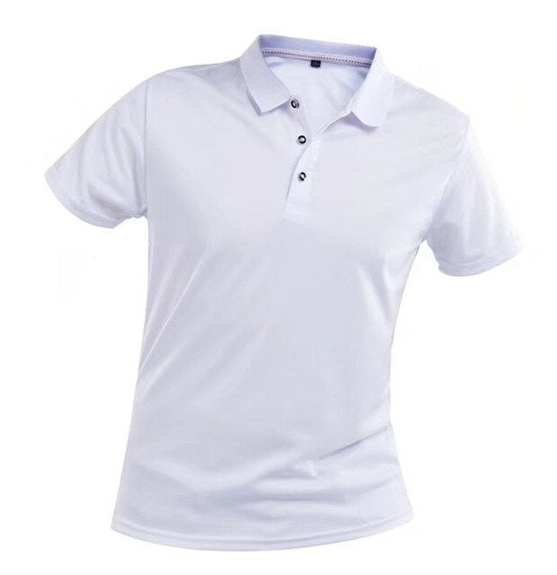 Brand T Shirt Men Summer Casual Solid Slim Short Sleeve Tops Breathable Quick Dry Tee Sportswear Golf Tennis T-Shirt Jerseys 4XL
