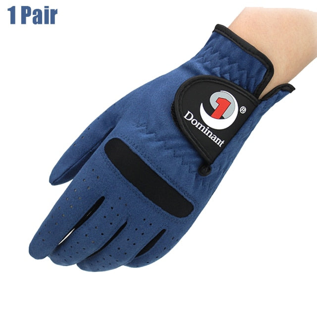 Golf Glove Women Ladies Pair Cool Leather Both Hand Summer Floral Colorful Breathable for Non Slip Gloves 1 Pair