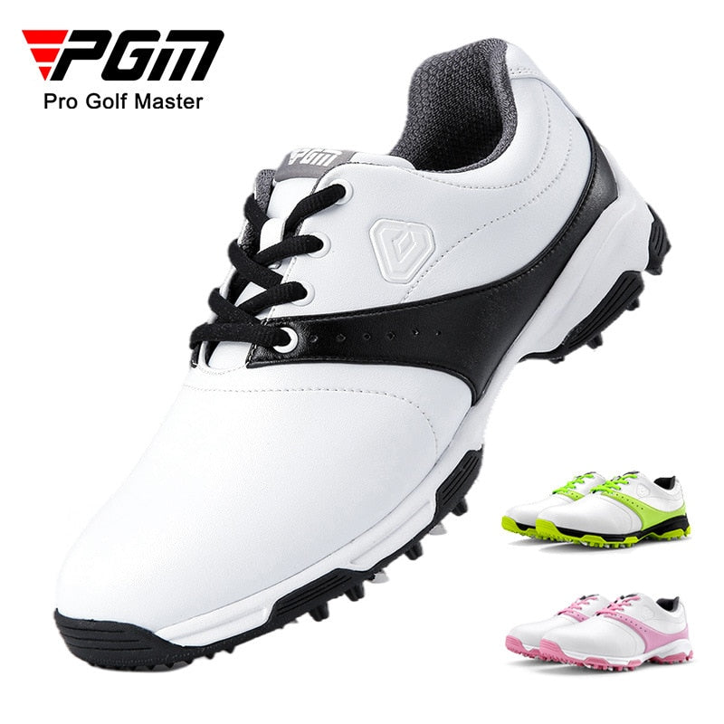 PGM Women&#39;s Golf Shoes Anti-slip Sneakers Fleece Lining Women&#39;s Sports Shoes Autumn Winter Ecco Waterproof Casual Wear XZ191
