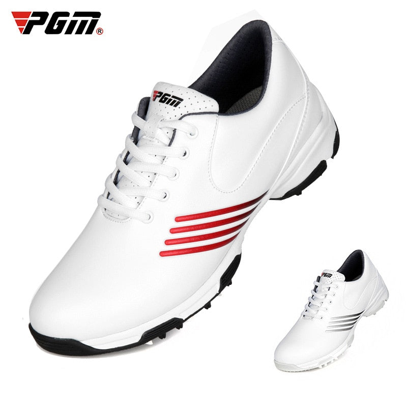 PGM Golf Shoes Women&#39;s Waterproof Hidden Heel Sport ShoesBreathable Non-Slip Trainers Shoes XZ139