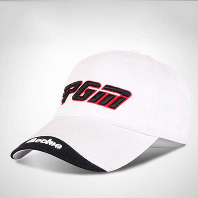 PGM Summer Sports Cap Men Women Cotton Golf Cap Adjustable Baseball Hat Sunscreen Breathable Quick-drying Leisure Running Hat